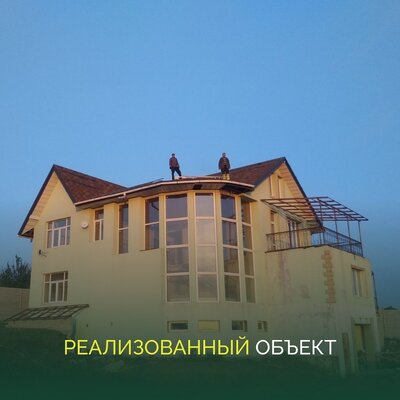 Сонячна електростанція встановлена на даху