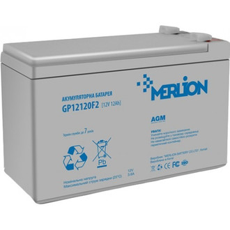 Акумулятор MERLION GP12120F2 12V 12Ah AGM