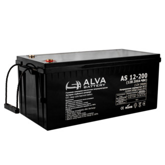 Акумулятор Alva Battery AS12-200 AGM