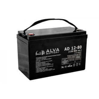 Акумулятор Alva Battery AD12-80(12V80AH) AGM