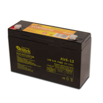 Акумулятор ALTEK AV6-12 (6V12AH) AGM