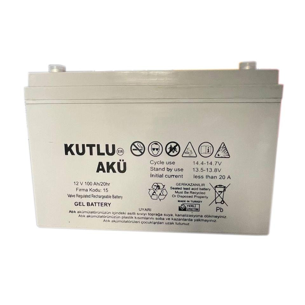 KUTLU AKU 12V 100Ah GEL_1