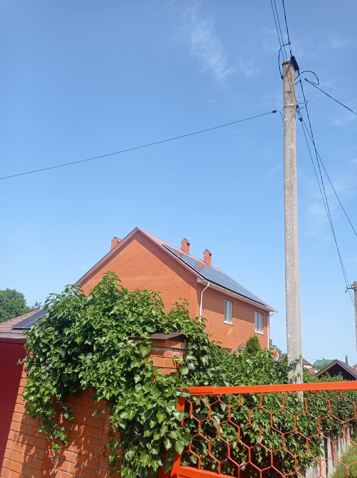 СЕС 15.68 кВт, с. Санжейка