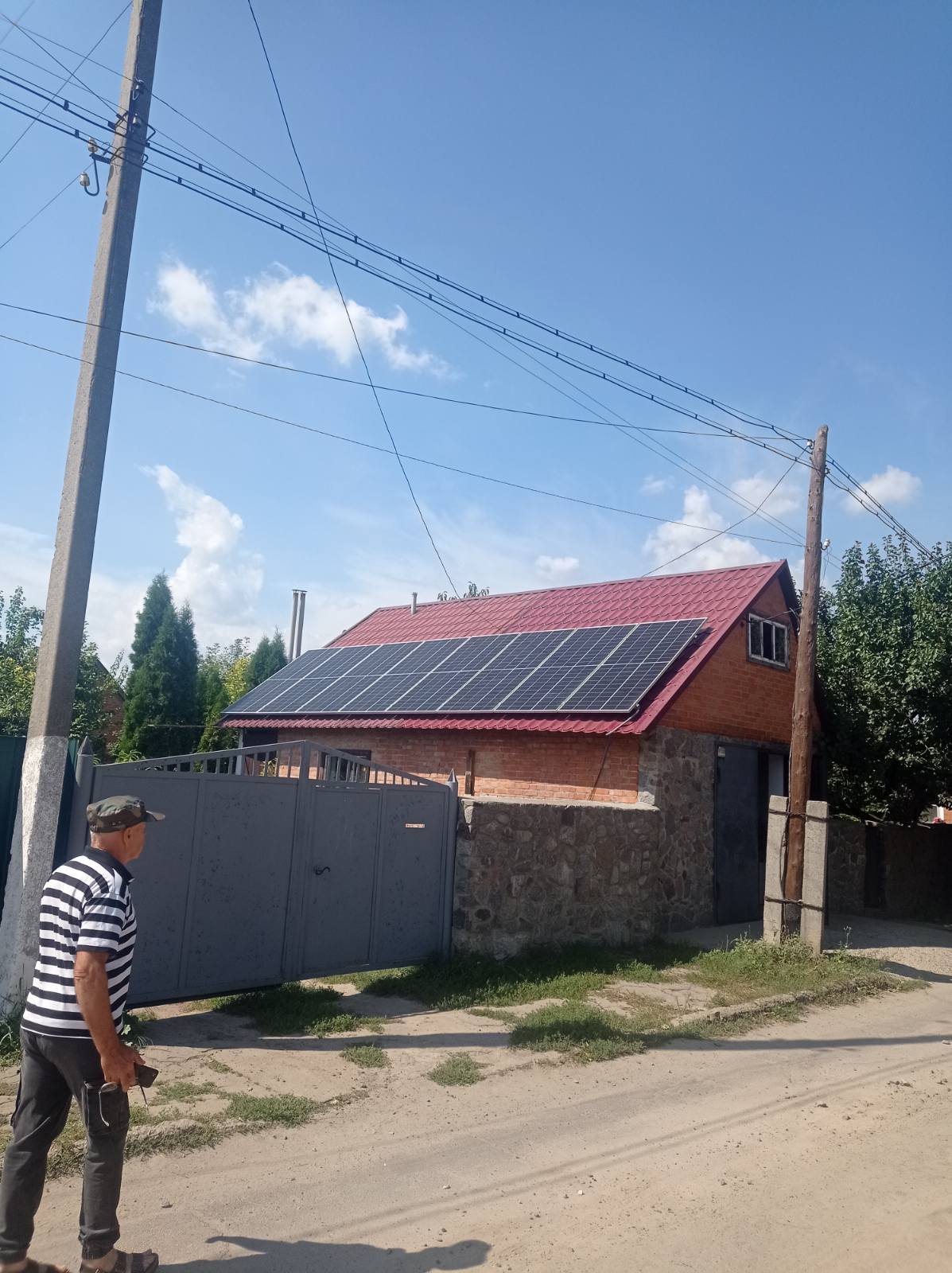 СЭС 4.48 кВт, г. Гадяч